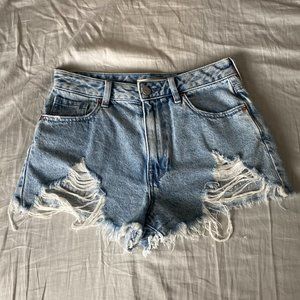 PacSun High Rise Festival Jean Shorts NWOT